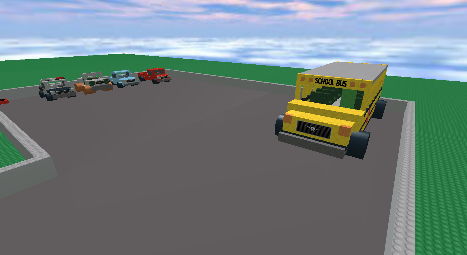 Ride a train into oncoming traffic